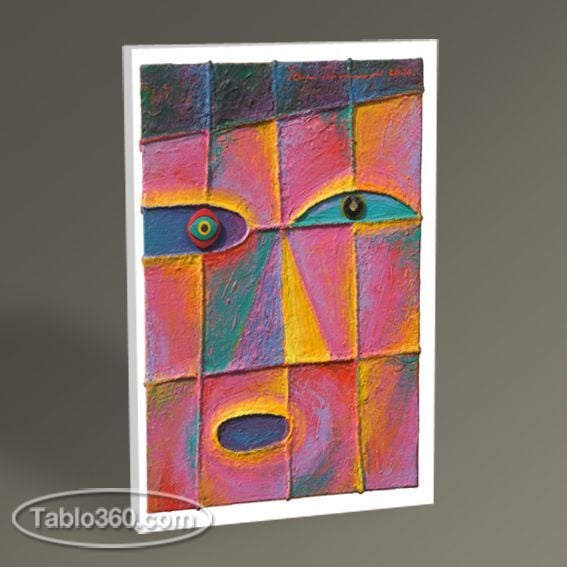 Renkli Yüz Tablo