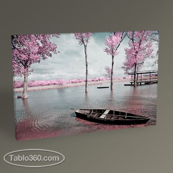 Sonbahar ve Eski Sandal Tablo