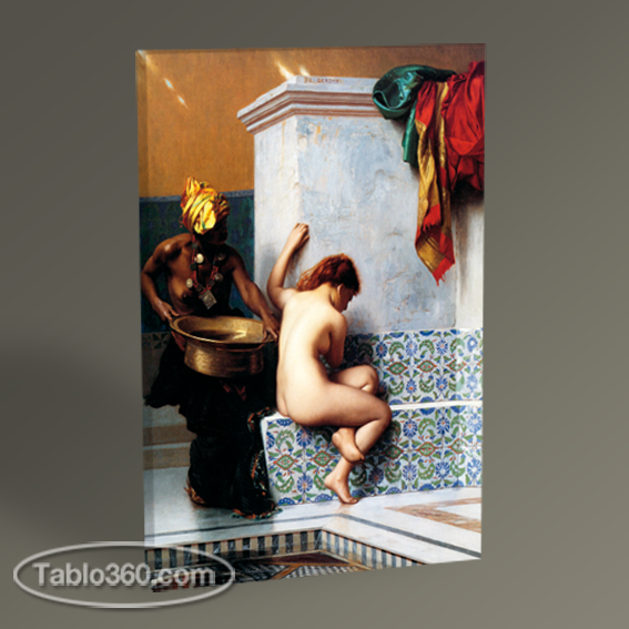 John Leon Gerome Hamam Sefası Tablo