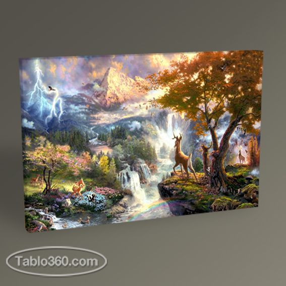 Ormanda Hayvanlar Tablo