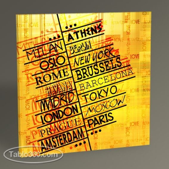 Şehirler Tablo