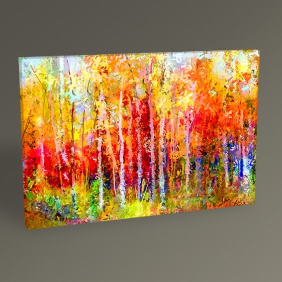 Pastel Orman Manzarası II Tablo