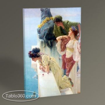 Sir Lawrence Alma-Tadema A coign of Vantage Tablo