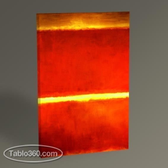 Mark Rothko Saffron Tablo