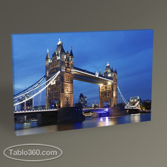 Londra Tower Köprüsü Tablo