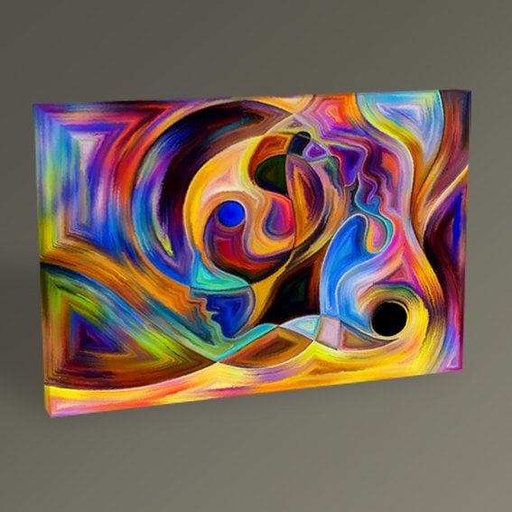 Soyut Yağlı Boya Tablo