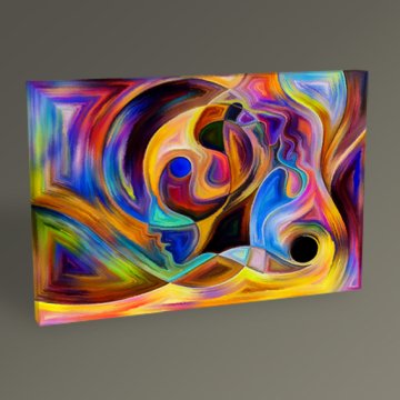 Soyut Yağlı Boya Tablo