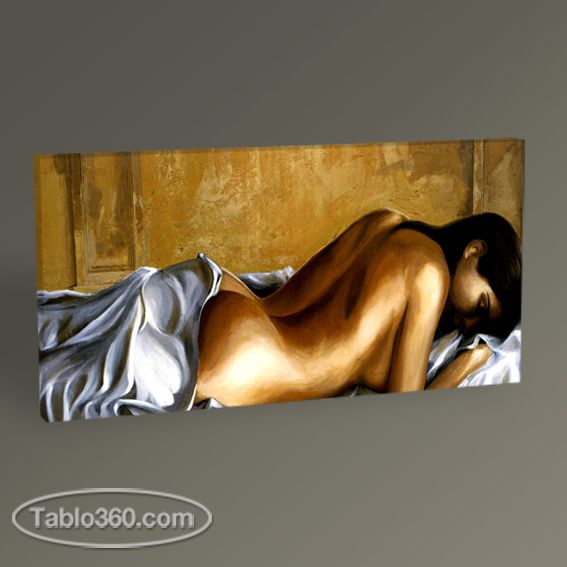 Uyuyan Kadın Tablo