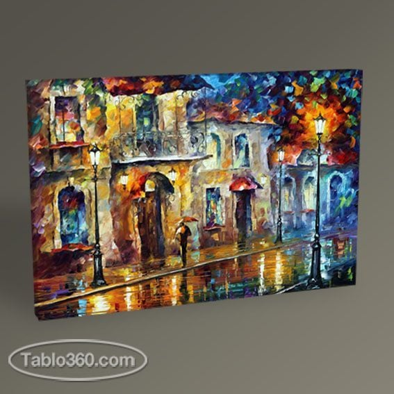Renkli Şehir Tablo