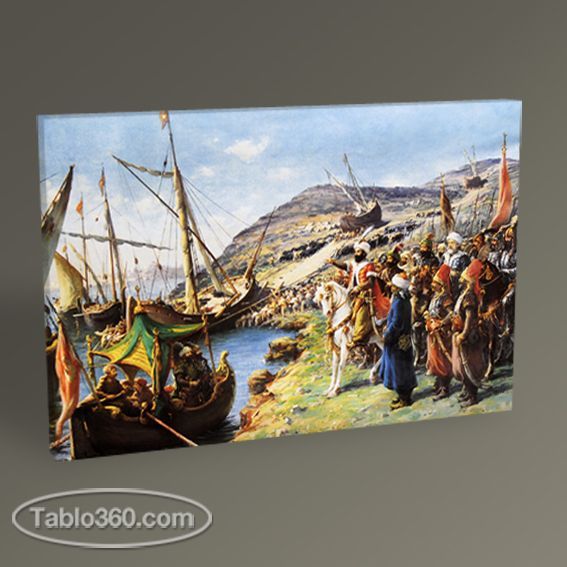 Fausto Zonaro-Fatihin İstanbul'u Fethi Tablo