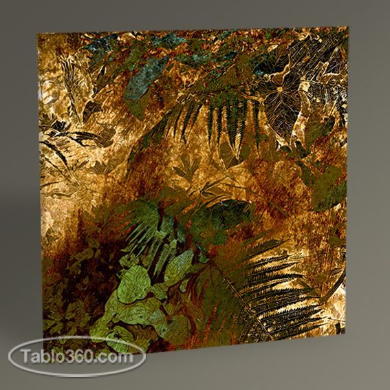 Vintage Floral Tablo