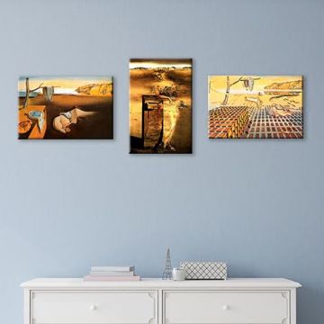 Salvador Dali Set Tablo 80X30