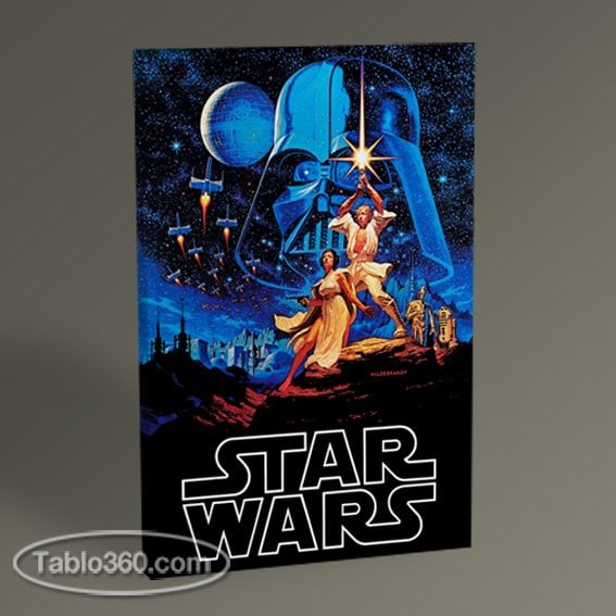 Star Wars Film Afişi Tablo