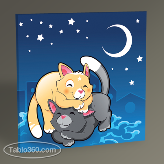 Gece ve Kediler Tablo