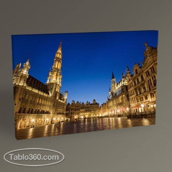 Brüksel Grand Place Tablo