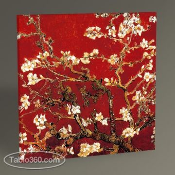 Vincent Van Gogh-Badem Dalları Tablo