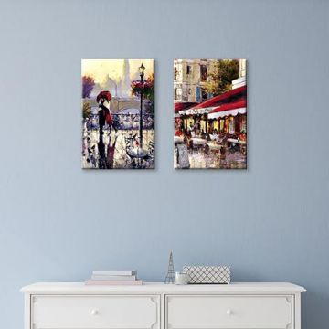 Dekoratif Set Tablo 45X30