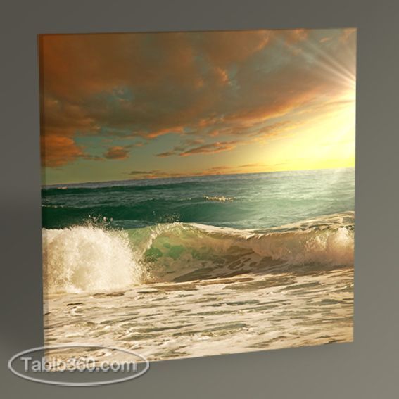 Sahilde Dalga Tablo