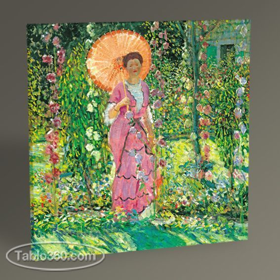 Frederick Carl Frieseke - Stockrosen