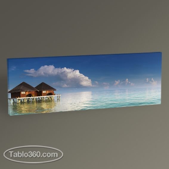 Twin Homes and the Sea Tablo