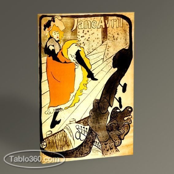 Henri de Toulouse-Lautrec Jane Avril at the Jardin de Paris