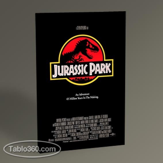 Jurassic Park Film Afişi Tablo