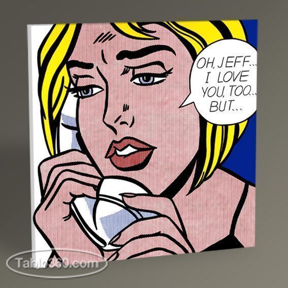Roy Lichtenstein Oh, Jeff...I Love You, Too...But..