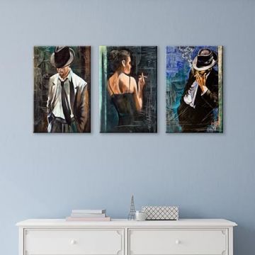 Dekoratif Set Tablo 70X30