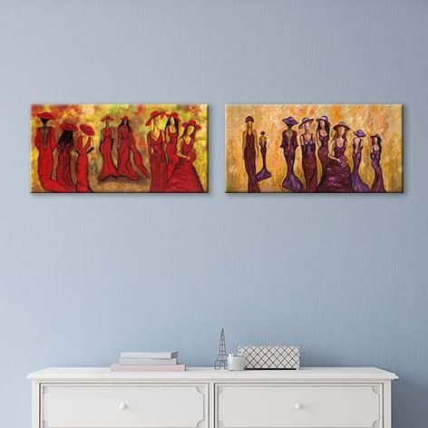 Dekoratif Set Tablo 85X20