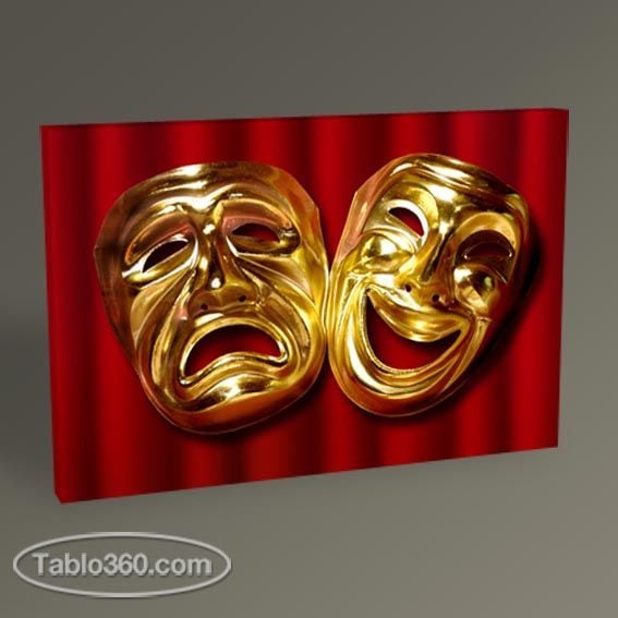 Theatrical Mask Tablo