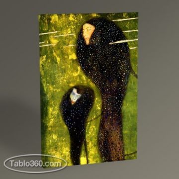 Gustav Klimt Nymphs Tablo