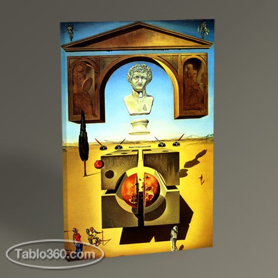 Salvador Dali Dematerialization Near the Nose of Nero