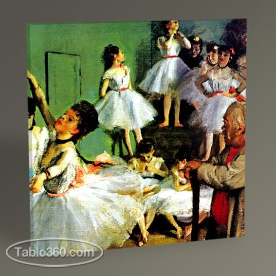Edgar Degas Dans Sınıfı (Detay)