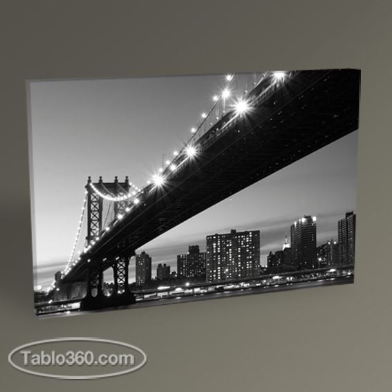 New York Manhattan Bridge Tablo
