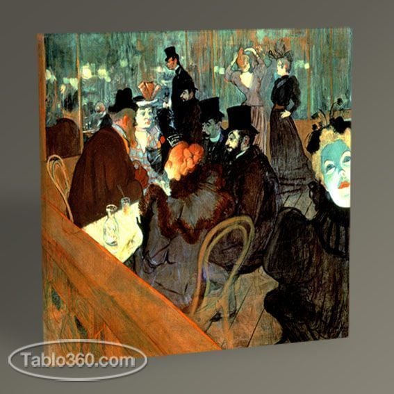 Henri de Toulouse-Lautrec At the Moulin Rouge