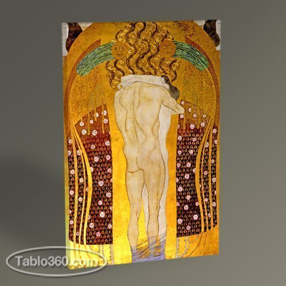 Gustav Klimt Beethoven Frieze Tablo