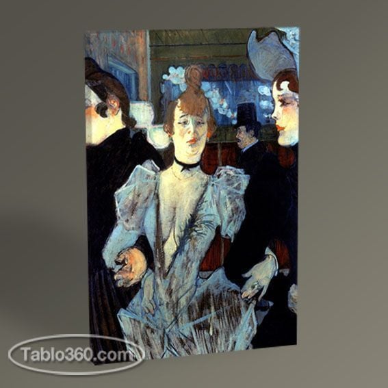 Henri de Toulouse-Lautrec La Goulue Entering the Moulin Rouge Accompanied by Two Women