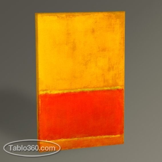 Mark Rothko The Green Stripe Tablo